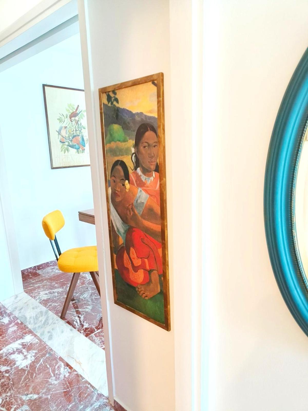 דירות אתונה Stylish Artistic Flat With View, Three Min To Metro מראה חיצוני תמונה
